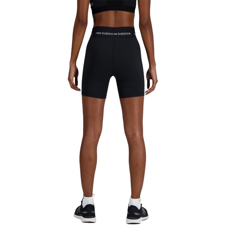 NB Sleek High Rise Sport Short 5 New Balance | WS41182BK